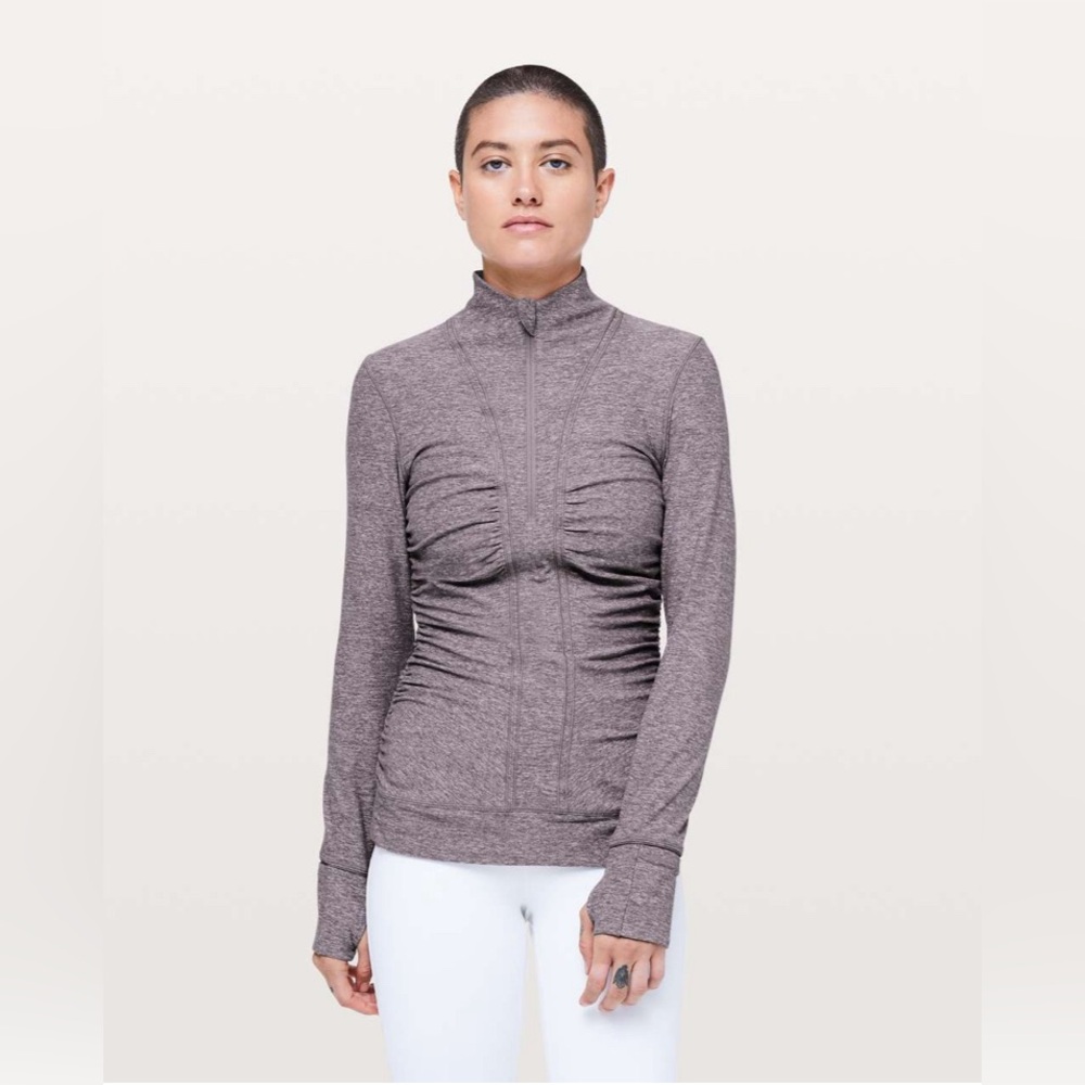 Lululemon Cypress Kiss 1/2 Zip
Heathered Lunar Rock